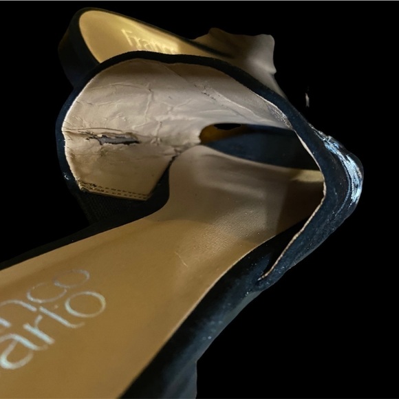 FRANCO Sarto Ellie Flat Sandal/Slide size 7.5 Excellent preowned!  Stunning shoe - Picture 13 of 15
